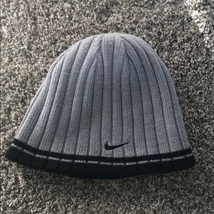Nike knit hat reversible